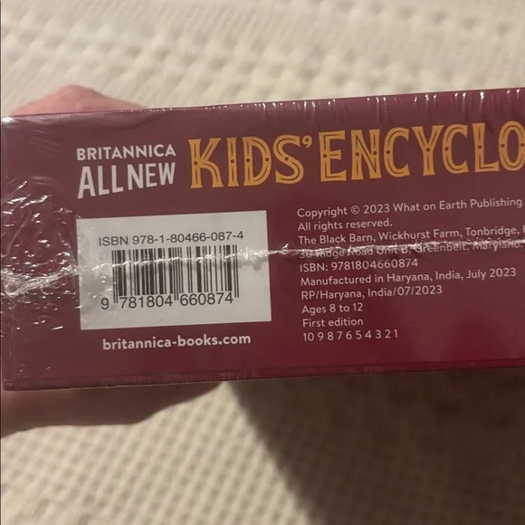 NIB Britannia All New Kids Encyclopedia 8 Book Collection 2023 - Picture 4 of 4